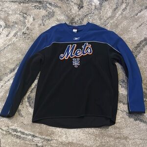 vintage NY mets fleece pull over vintage